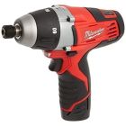 Milwaukee 2455-22 M12 12-Volt Cordless No-Hub Coupling Driver Kit
