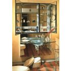 Robern MP24D8FBN M Series Medicine Cabinet 40" H x 24" W x 8" D Flat, Bevel Edge, Non-Handed, 1 Door