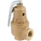 Conbraco Bronze Pressure Relief Valve, Hot Water, 40 PSI, 3/4" NPT Female