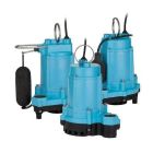 Little Giant 510802 6EC Series 1/3 hp Integral Snap-Action Float Plastic Base Sump Pump