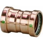 Viega 20728 ProPress Zero Lead Copper XL-C Roll Stop Coupling with 2-1/2-Inch P x P