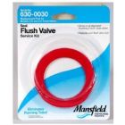 Mansfield 106300030 Toilet Flush Valve Replacement with Two Easy Replaceable Extra Flush Seals