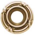 Baldwin 5016.060 5016 Pair of Estate Rosettes for Passage Functions, Satin Brass and Brown