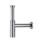 Hansgrohe 52105001 Flowstar S Wall Mounted Bottle P-Trap in Chrome