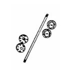 Eureka 52241 Eurrka Disturbulator Shaft Bearing Assembly