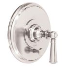Newport Brass 5-2452BP/15 Balanced Pressure Tub & Shower Diverter Plate With Handle Polished Nickel Sutton
