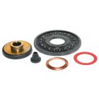 Sloan 5301176 A-56-AA Rubber Diaphragm Repair Kit With A-29 Handle Gasket For Use With Urinal Flushometer in Black