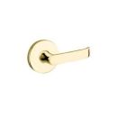 Baldwin 5460.030.FD Hardware Full Dummy Lever Door Handles, Polished Brass Finish