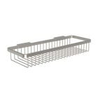 Ginger M552/SN Hotelier Long Deep Toiletry Basket in Satin Nickel