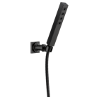 Delta 55567-BL Universal Showering Components 1.75 GPM H2Okinetic® Single-Setting Adjustable Wall Mounted Hand Shower in Matte Black