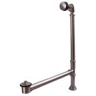 Barclay 5599PD-BN Pivoting Leg Tub Drain Brushed