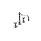 Zazzeri 560102OROR Kent Cross Handle Widespread Faucet in Polished Gold