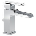 Delta 568LF-MPU Ara Single Handle Channel Bathroom Faucet In Chrome