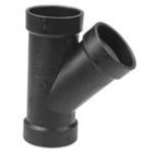 ABS DWV H X H X H Reducing 45 Wye 2" x 1 1/2" x 2"