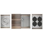 Julien 005465 SmartStation 24"  W X 18.13"  L X 10"  D Undermount Single Bowl Kitchen Sink in Walnut/ Stainless Steel