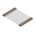 Julien 215207 12"  W X 17.87"  L Drying Rack with Handle in Walnut