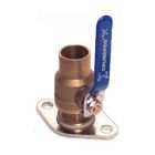 Grundfos 591210 1-1/4-Inch Dielectric Ball Valve with Isolation Flange, Sweat