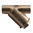 Conbraco 59LF-307-02 Bronze Y-Strainer, 20 Mesh, w/ Blowout Tap, 1 1/2" Solder End