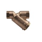 Apollo 59LF00502, 59LF, 1" Bronze Wye Strainer with Tapped Cap, Lead Free