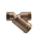 Apollo 59LF00602, 59LF, 1-1/4",  Bronze Wye Strainer with Tapped Cap Lead Free