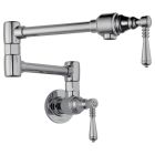 Brizo 62810LF-PC Traditional Wall Mount Pot Filler Faucet In Chrome