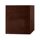 Ronbow 632012-3-H01 Wall Hung 12 Wall Mount Drawer Bridge with Wood Front in Dark Cherry
