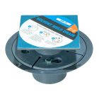 IPS Corporation 63609 Shower Drain SS Stamped CP PVC
