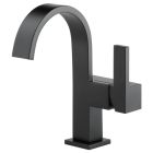 Brizo 65080LF-BL Siderna® 1.5 GPM Deck Mounted Single Handle Bathroom Faucet without Drain Assembly in Matte Black