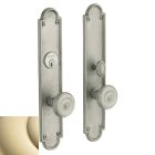 Baldwin 6541.003.FD San Francisco Entrance Trim, Full Dummy, in Lifetime Brass PVD