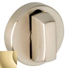 Baldwin 6760.030 Hardware Turn Piece, Polished Brass Finish
