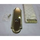 Baldwin 6791.003.KN Entry-Trim-Lifetime-Finish-POLISHED-BRASS-NEW-w-flaw