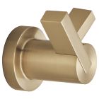 Brizo 693535-GL Litze® Wall Mounted Double Robe Hook in Brilliance® Luxe Gold®