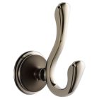 Brizo 693585-PNCO Charlotte Double Robe Hook In Cocoa Bronze / Polished Nickel