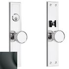 Baldwin 6945.102 Hollywood Hills Knob Entrance Trim in Oil Rubbed Bronze (Dull, slightly oxidized, oil rubbed)