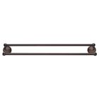 Brizo 69525-RB Traditional 24" Double Towel Bar In Venetian Bronze