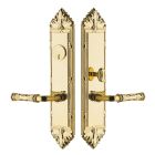 Baldwin 6962.003.FD Fenwick Entrance Trim, Full Dummy, in Lifetime Brass PVD