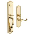 Baldwin 6963.151.LFD Hardware Bristol set Trim Front Door Handle