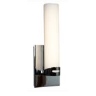 Access Lighting 70037LEDD-CH/OPL Chic LED 5 inch Chrome Vanity Wall Light, Chrome Finish