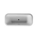 Duravit 710020004531090 Acrylic Bathtub with Light Remote Heater in White