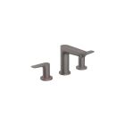 Hansgrohe 71733341 Talis E Widespread Faucet 150 with Pop-Up Drain, 1.2 GPM in Brushed Black Chrome