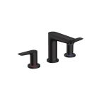 Hansgrohe 71733671 Talis E Widespread Faucet 150 with Pop-Up Drain, 1.2 GPM in Matte Black