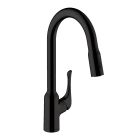 Hansgrohe 71843671 Allegro N HighArc Kitchen Faucet, 2-Spray Pull-Down, 1.75 GPM in Matte Black