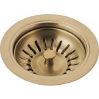 Delta 72010-CZ Kitchen Sink Flange And Strainer In Champagne Bronze