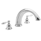 Newport Brass 7206/15S Series Double Handle Roman Tub Deck Set in Satin Nickel 365