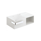 Cosmic 7230503 Mix Washbasin Sink in Matte White