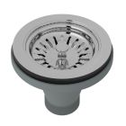 Rohl 733APC Georgian Era Manual Basket Strainer Without Remote Pop-Up in Polished Chrome