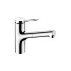 Hansgrohe 74800001 Zesis Pull-Out Kitchen Faucet 2-Spray 1.75 GPM in Polished Chrome