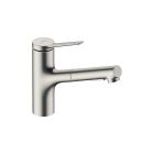 Hansgrohe 74800801 Zesis Pull-Out Kitchen Faucet 2-Spray 1.75 GPM in Brushed Nickel