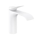 Hansgrohe 75020701 Vivenis Single-hole Faucet 110 with Pop-Up Drain, 1.2 GPM in Matte White