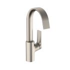 Hansgrohe 75030821 Vivenis 11 7/8" H Single Hole Bathroom Faucet with Swivel Spout and Pop-Up Drain Assembly 1.2 GPM in Brushed Nickel